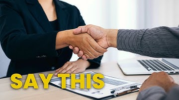 JCF Interview: How to Ace the Tell Me About Yourself Question!