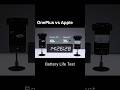 OnePlus vs iPhone - Battery Life Test