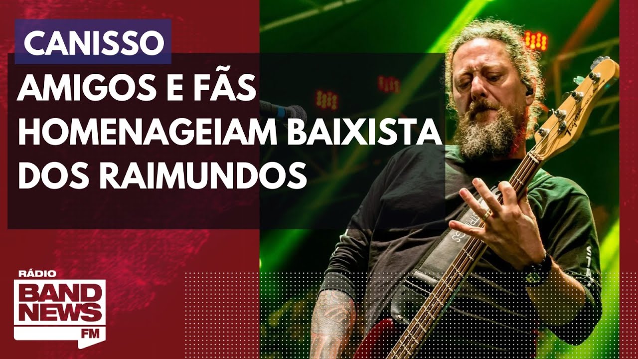 Canisso Raminudos Amigos e fãs homenageiam Canisso, baixista dos Raimundos - YouTube