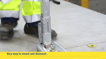 Edge protection system XP - easy-click [EN]