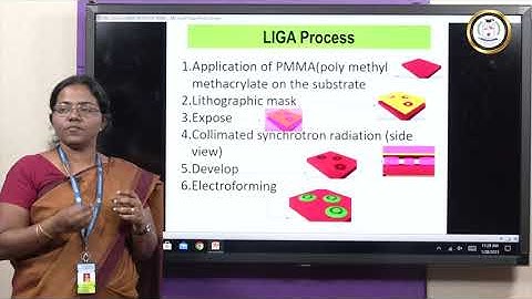 Introduction to Micro Electro Mechanical Systems(MEMS) - Dr.M.Sangeetha