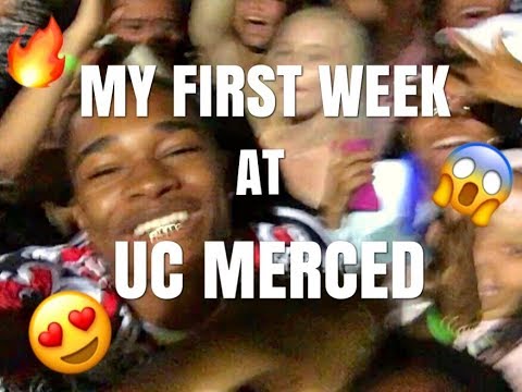 MY FIRST WEEK AT THE UNIVERSITY OF CALIFORNIA, MERCED!!! (PART 1)