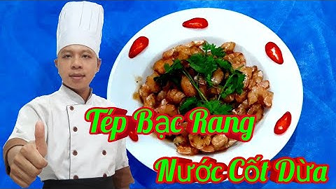 Hướng Dẫn Làm  Món Tép Bạc Rang Nước Cốt Dừa / Món Ăn Gia Đình