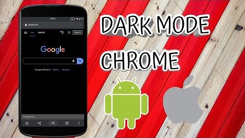 How To Enable Dark Mode On Chrome For Android/IOS *TAGALOG