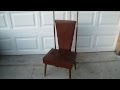 VINTAGE MID CENTURY MEN'S EXECUTIVE VALET BUTLER CHAIR w/ HIDDEN VELVET STORAGE CHEST VINTAGE MID CENTURY MEN'S EXECUTIVE VALET BUTLER CHAIR w/ HIDDEN VELVET STORAGE CHEST