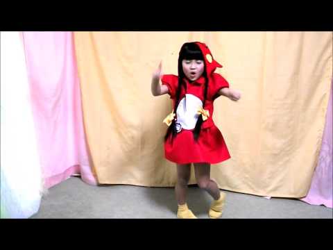 【華月8歳】逃げ恥☆恋ダンス にゃんごすたー風衣装で歌って踊ってみた