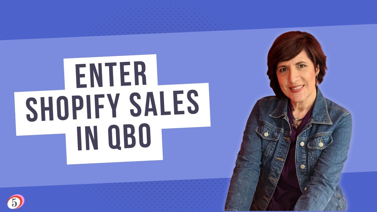 How to record Shopify sales in QuickBooks Online - YouTube