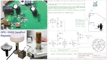 GPS/GNSS Repeaters #1; Schematic,Design Details,Teardown of a Professional Solution