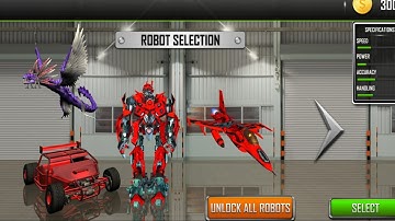 Air Robot Transformation * Android Gameplay