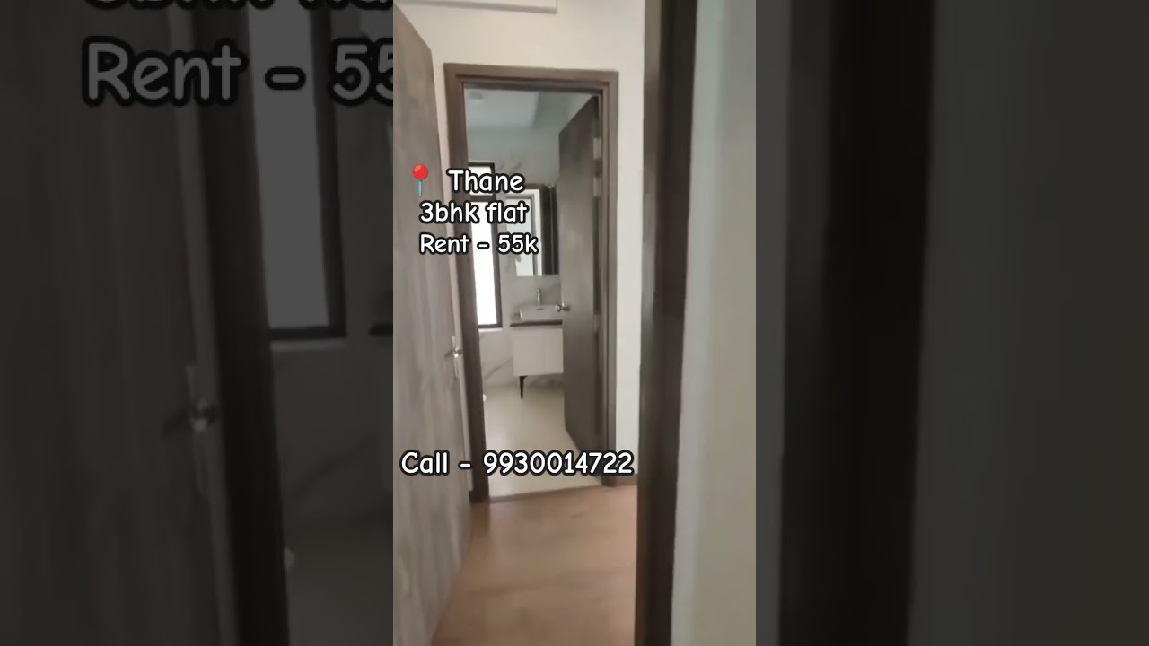 3bhk flat for Rent in Thane dhokali Naka The Icon by Risland 