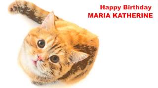 MariaKatherine   Cats Gatos - Happy Birthday