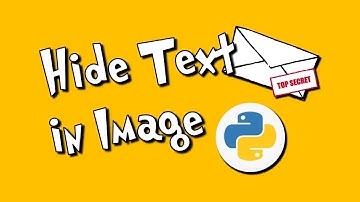 📌 Hide Text in Image with Python - Stegano 📌