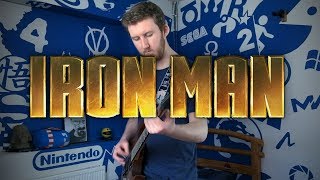 Vignette de la vidéo "Iron Man Theme on Guitar"