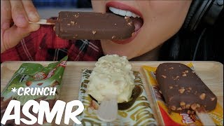 ASMR Ice Cream Bars (Mangnum   Walls Top Ten) NO TALKING EATING SOUNDS | SAS-ASMR