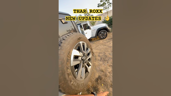 Thanks Mahindra 👍🏻 THAR ROXX 5 Door New Updates 🔥 #automobile #arunpanwar #thar #automotive #suv