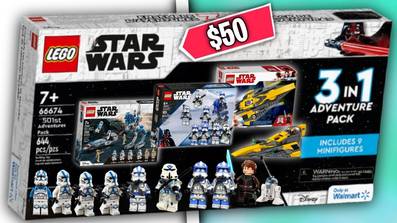 tælle Banzai kapacitet The LEGO Star Wars 3-in-1 Pack we've ALL been WAITING FOR! - YouTube