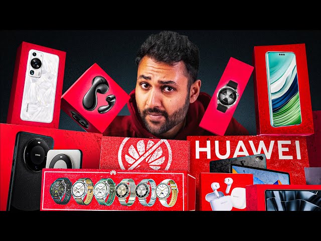 I tested the Banned Huawei Products.