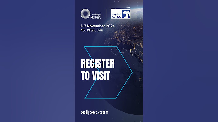 ADIPEC, Join the world’s largest energy event - 4-7 November, 2024 #adipec