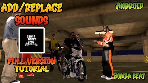 HOW TO ADD VEHICLE SOUNDS IN GTA SA FULL VERSION || ANDROID TUTORIAL