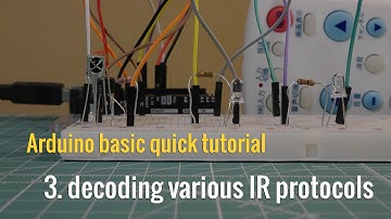 Arduino basic ep.3: decoding various IR protocols