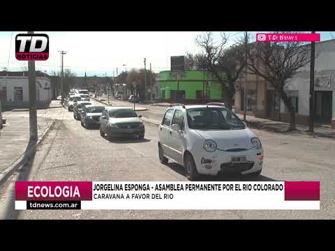 JORGELINA ESPONGA CARAVANA A FAVOR DEL RIO 27 07 20