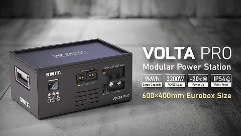 SWIT | VOLTA PRO: The Ultimate 9kWh Modular Power Station