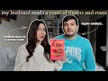 My Husband Reads A Court Of Thorns And Roses Spoiler Reading Vlog рџЊџ My Husband Reads A Court Of Thorns And Roses Spoiler Reading Vlog рџЊџ