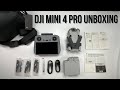 Unboxing  dji mini 4 pro fly more combo