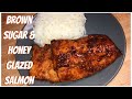 Brown Sugar and Honey Glazed Salmon Recipe | 먹방 | Chow.Tyme Creations