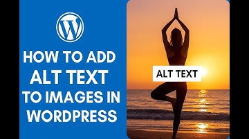 How to add alt text to an image in WordPress