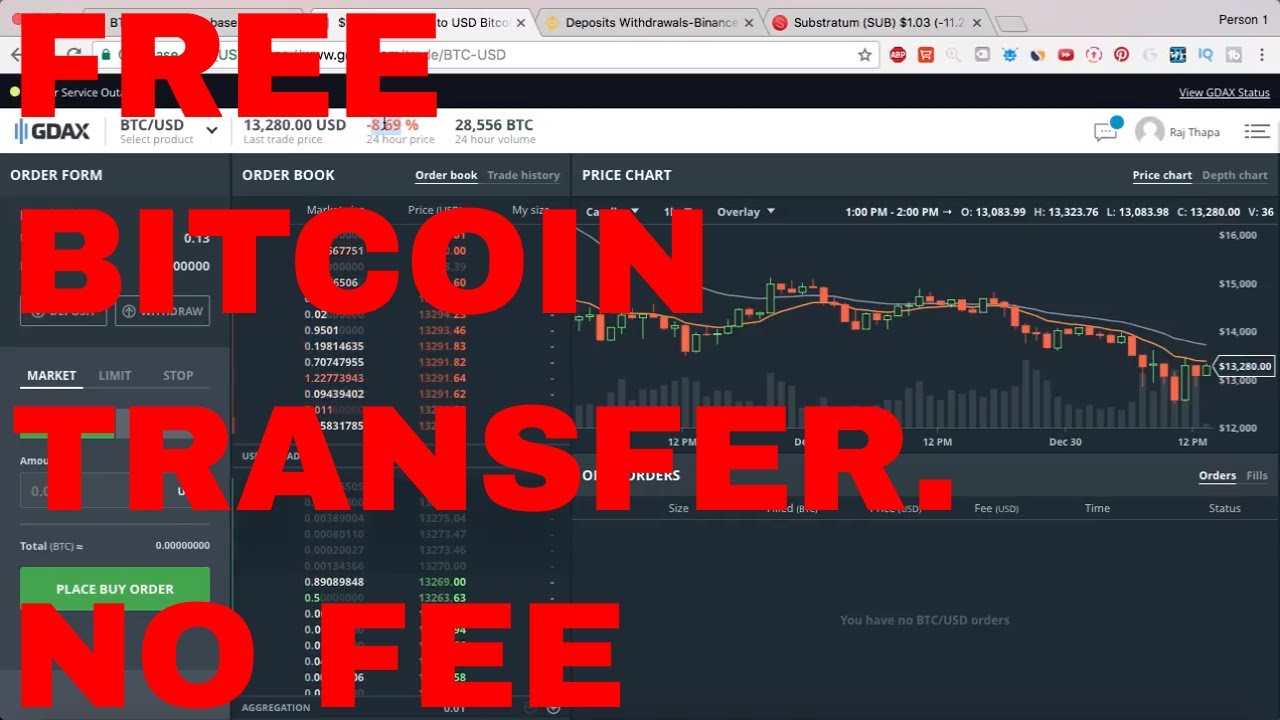 how to transfer bitcoin out of coinbase
