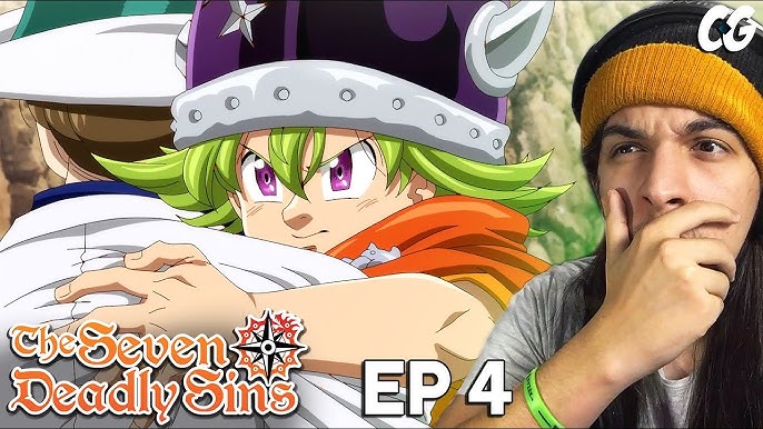 ARTHUR APARECEU!!! PERCIVAL VS IRONSIDE - React Nanatsu No Taizai:  Mokushiroku No Yonkishi EP 8 