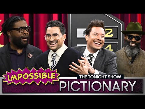 Impossible pictionary with dan levy | the tonight show starring jimmy fallon