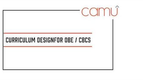 Curriculum Design in Outcome-based Education