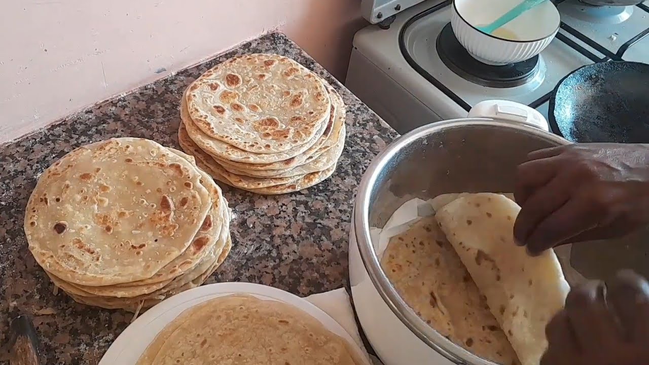 Cooking soft Chapati /Roti (explainer with illustration)