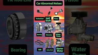 Car Noise Diagnosis Guide: Engine, Chassis, Brakes, Steering  Complete Real Sound Collection!#parts