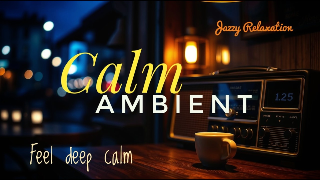 Cozy Ambient Jazz Lounge 🎷 Warm Music for Deep Calm