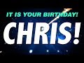 HAPPY BIRTHDAY CHRIS! This is your gift.
