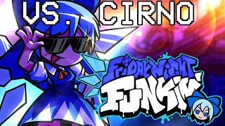 VS CIRNO (Chirumiru) hard. Friday Night Funkin. FNF mod showcase.