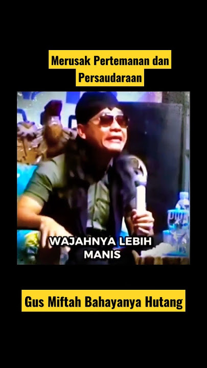 Gus Miftah Bahayanya Hutang. #gusmiftah #gusmiftahterbaru2023 #hutang