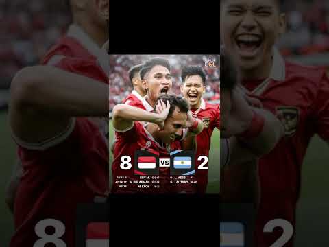 #FULLTIME🇮🇩 Indonesia 8-2