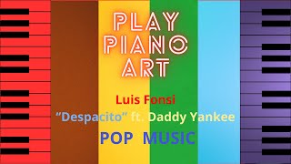 How to play Luis Fonsi "Despacito" ft. Daddy Yankee _/_\_piano melody_/_\_