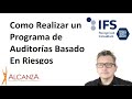 Como realizar un programa de auditorias basado en riesgos