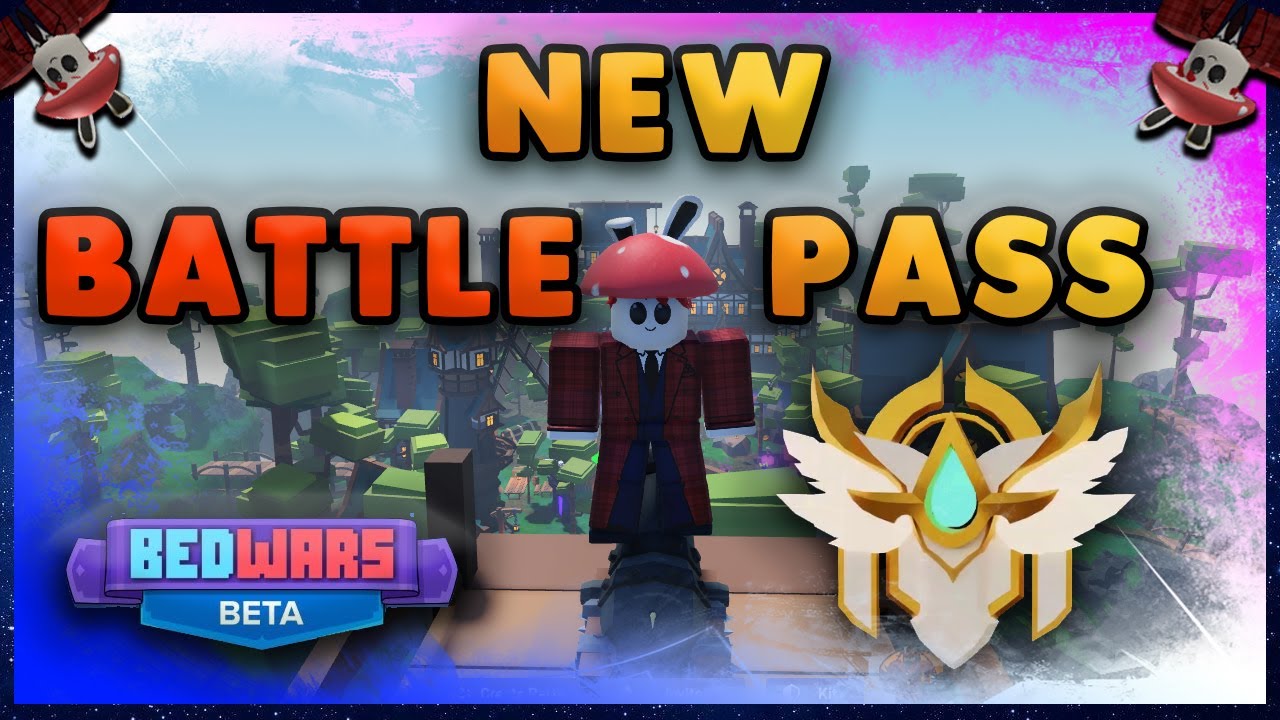 I SPENT ALL MY ROBUX ON THE NEW BedWars 👑 [BATTLE PASS!] NEW PYRO