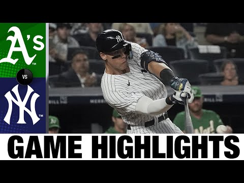 Download A's vs. Yankees Game Highlights (6/27/22) | MLB Highlights