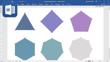 WORD: Polygons with Polar Coordinates, Part 2
