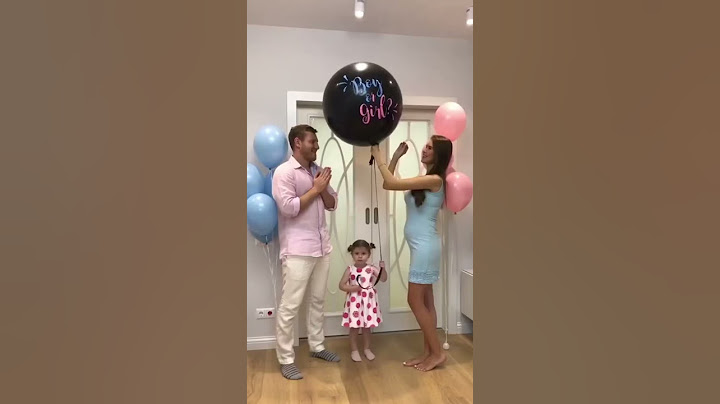 بالون تحديد جنس الجنين💙💗baby shower