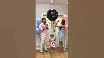 بالون تحديد جنس الجنين Baby Shower 