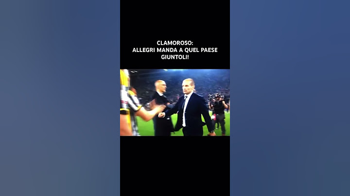 😧💣 CLAMOROSO: ALLEGRI MANDA A QUEL PAESE GIUNTOLI! #perte #juventus #shorts #allegri #coppaitalia