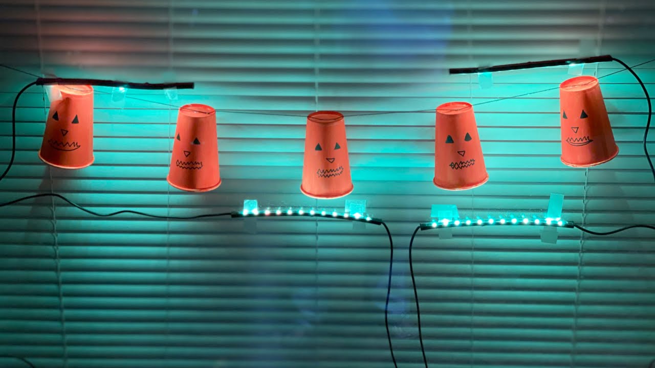 Halloween light/ homemade light/art n craft / kids activity YouTube